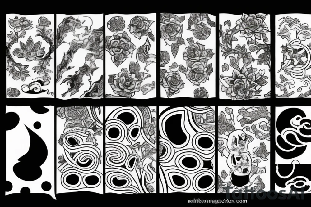 asian style tattoo idea