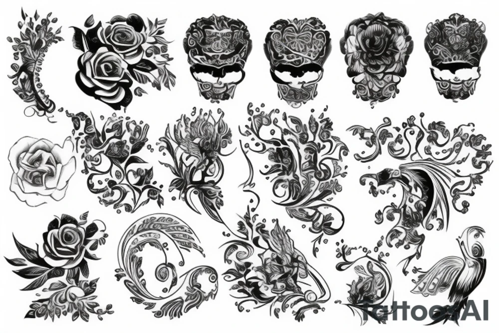 russian style tattoo idea