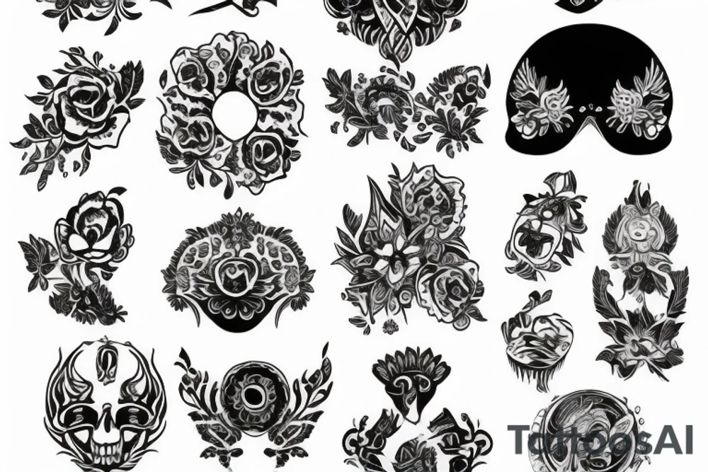 russian style tattoo idea