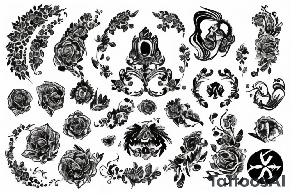 russian style tattoo idea