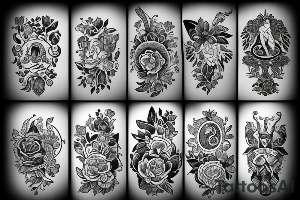 russian style tattoo idea