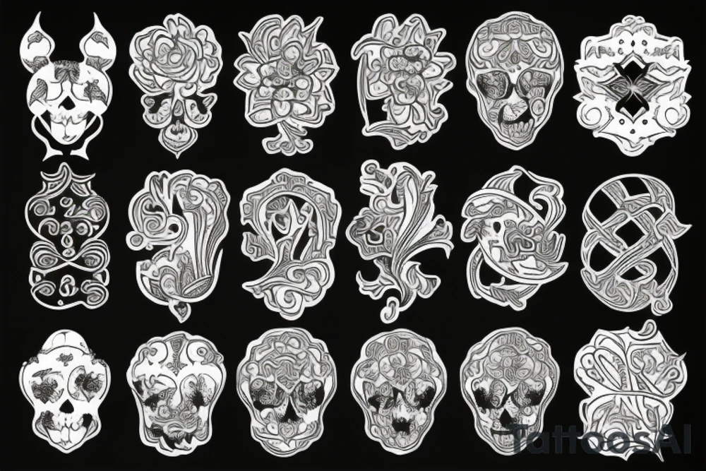 russian style tattoo idea