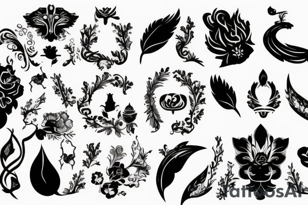 russian style tattoo idea
