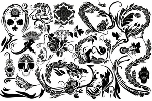 russian style tattoo idea