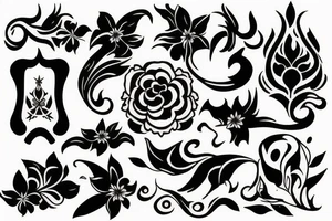 russian style tattoo idea