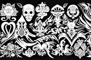 russian style tattoo idea