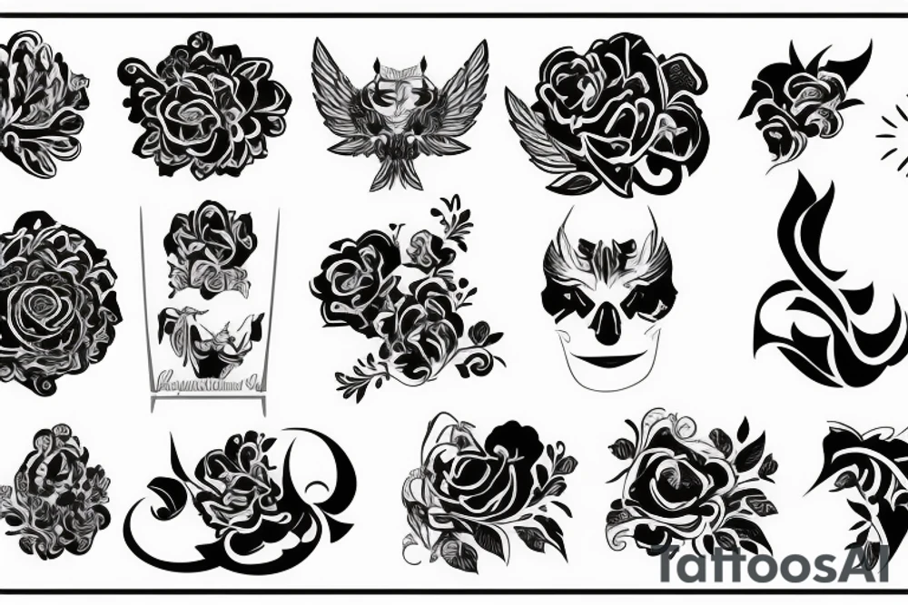 russian style tattoo idea