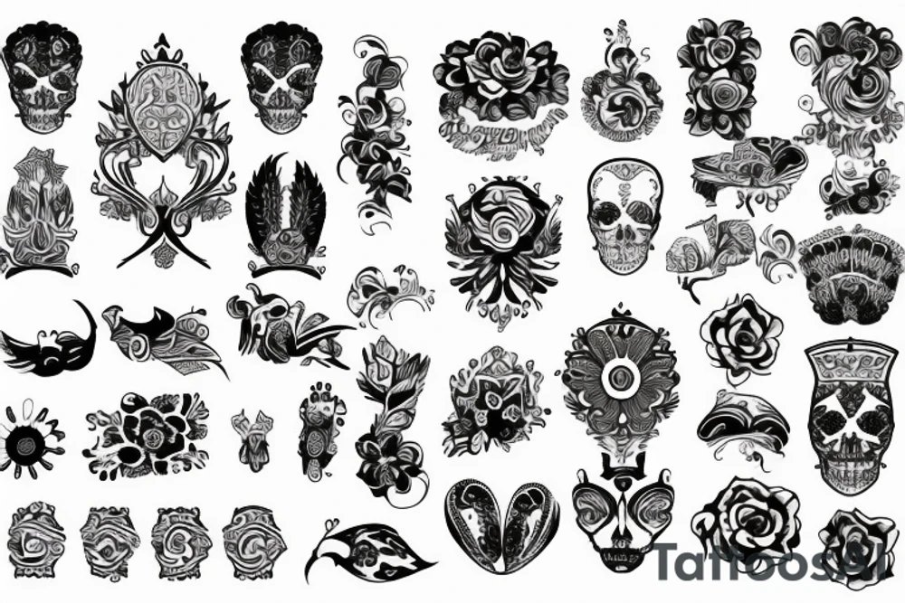 russian style tattoo idea