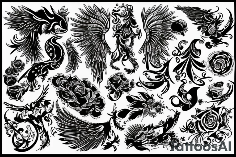 russian style tattoo idea