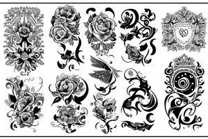 russian style tattoo idea