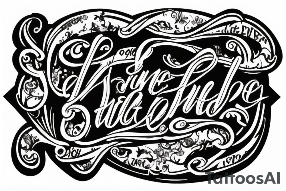 thug life tattoo idea