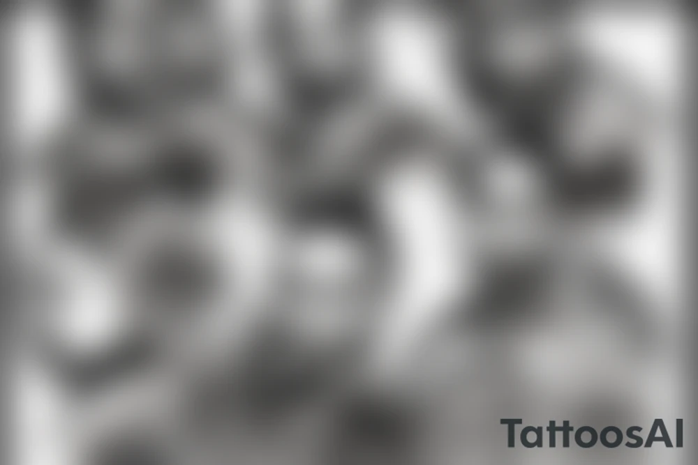 2pac album cover tattoo idea