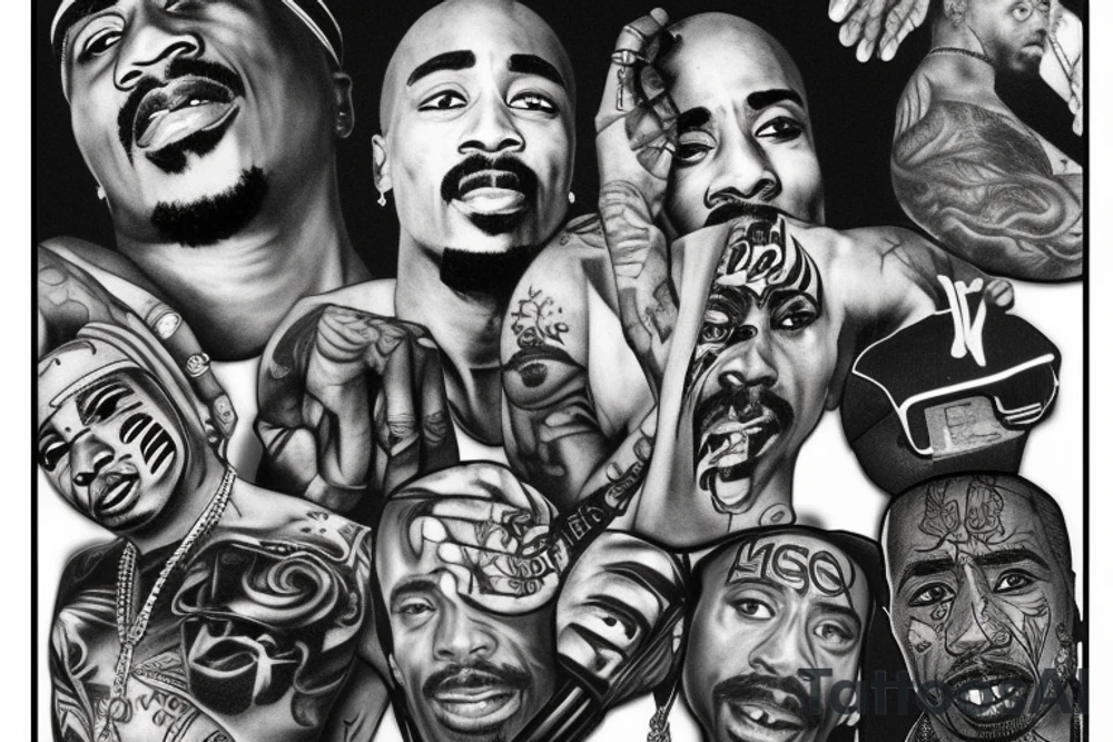 2pac s tattoo idea