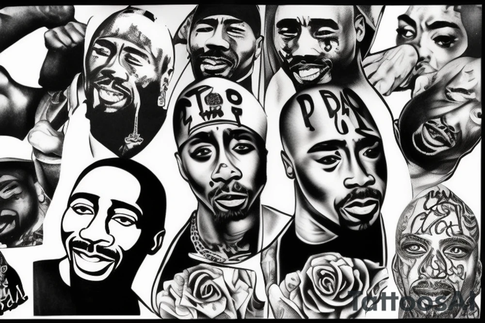 2pac s tattoo idea