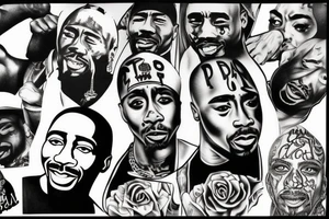 2pac s tattoo idea