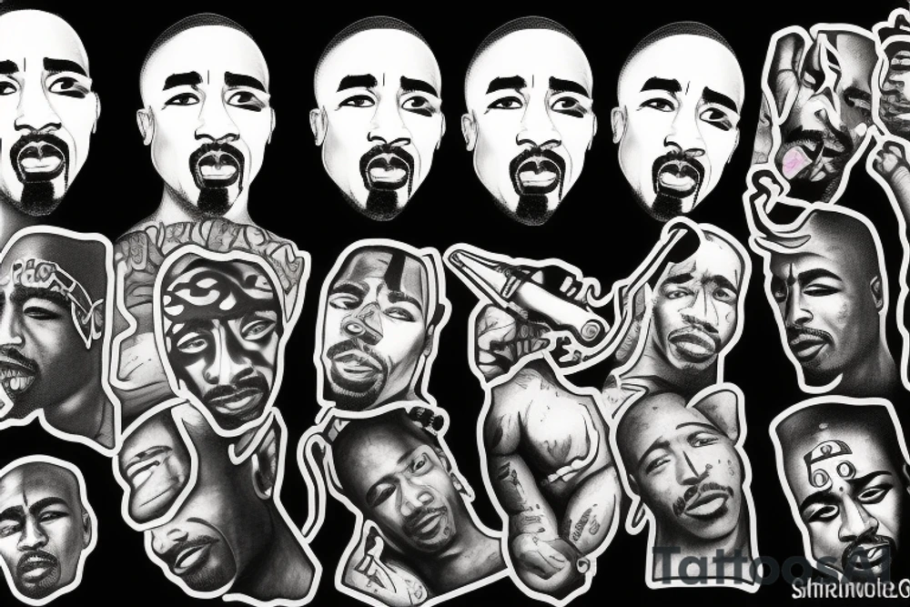 2pac s tattoo idea