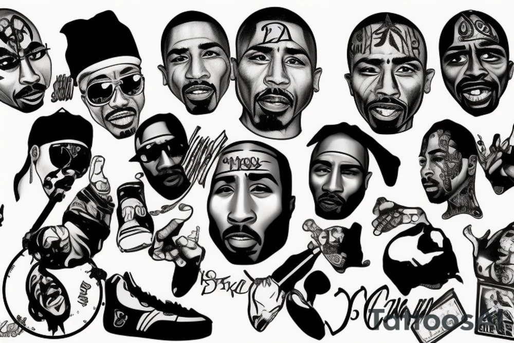 2pac s tattoo idea