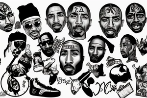 2pac s tattoo idea