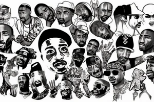 2pac s tattoo idea