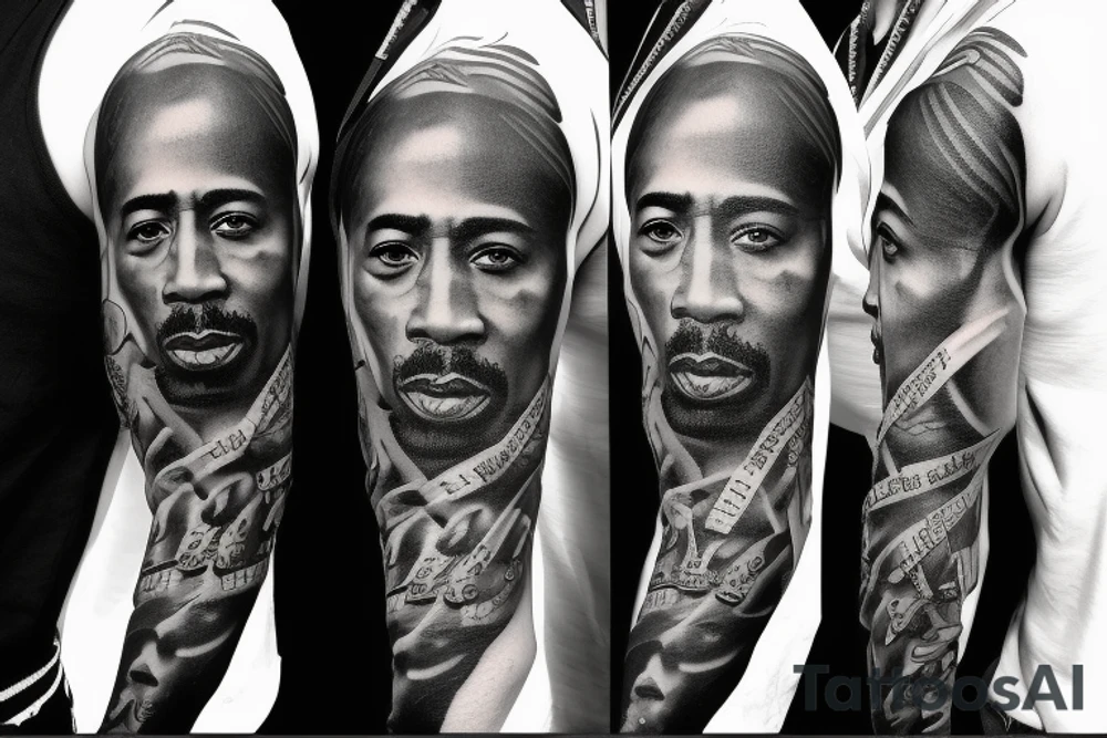 2pac s tattoo idea