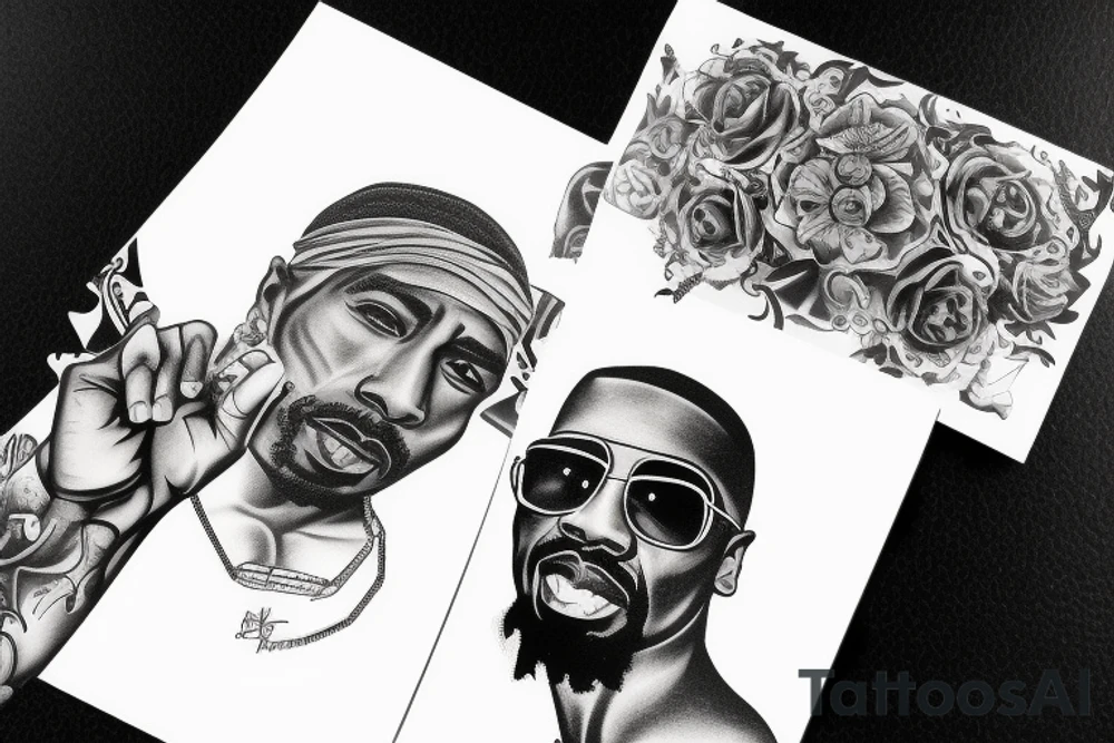 2pac s tattoo idea