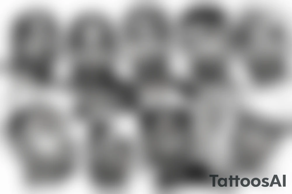 rapper 2pac tattoo idea