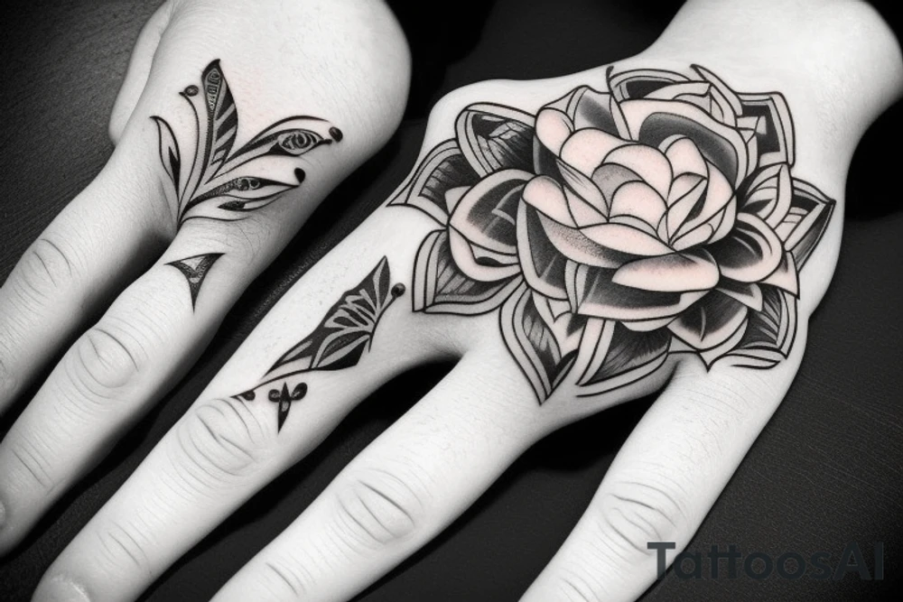 tattoo on finger tattoo idea
