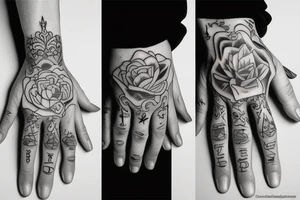 tattoo on finger tattoo idea