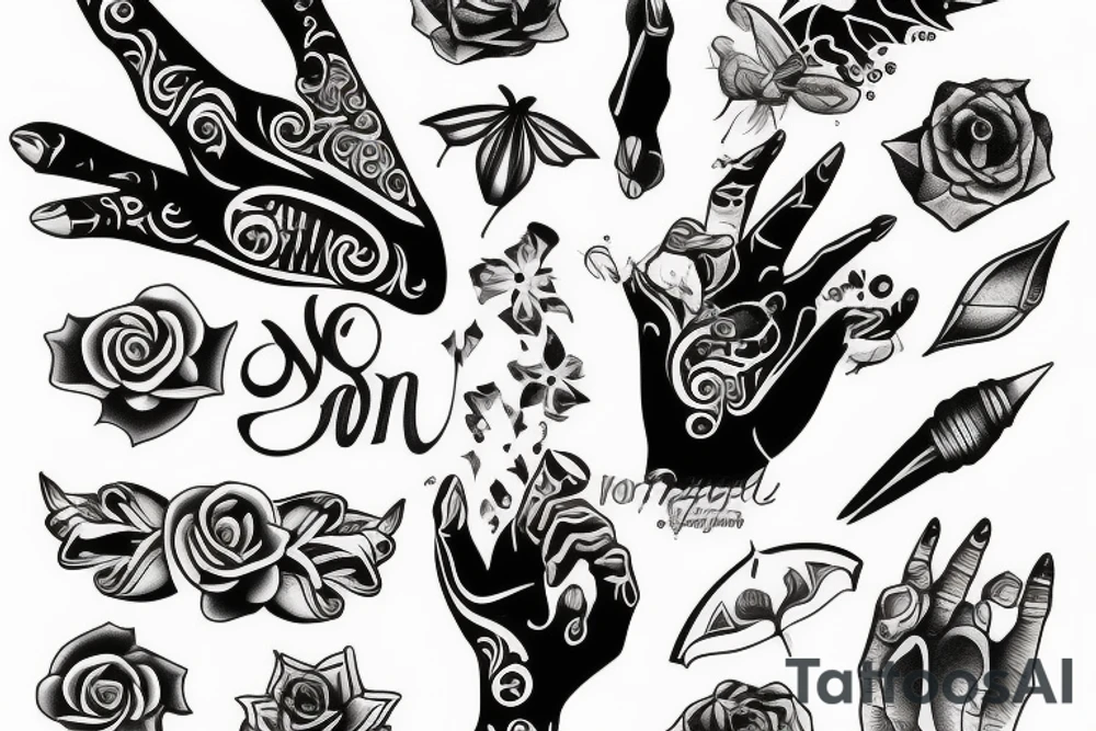 tattoo on finger tattoo idea