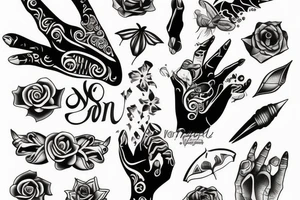 tattoo on finger tattoo idea