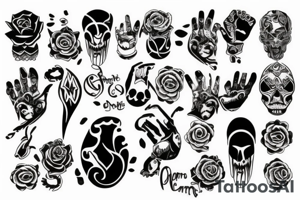 tattoo on finger tattoo idea