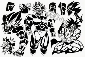 broly tattoo idea