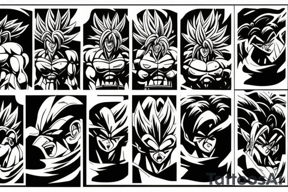 broly tattoo idea