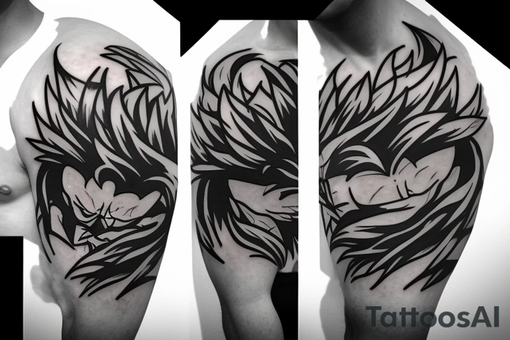 broly tattoo idea