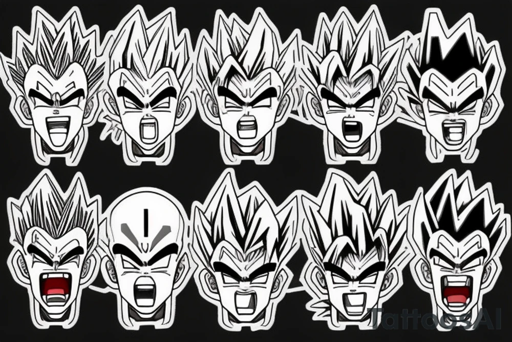 dragonball z tattoo idea