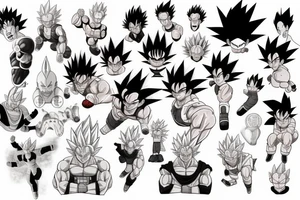 dragonball z tattoo idea