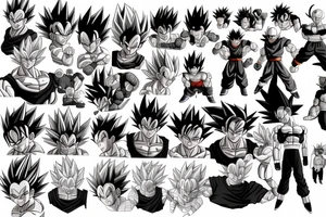 dragonball z tattoo idea