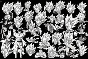 dragonball z tattoo idea