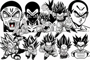 dragonball z tattoo idea