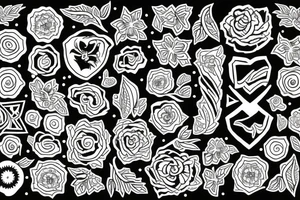 pattern tattoo idea