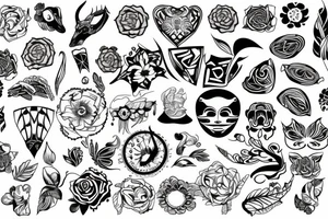 pattern tattoo idea