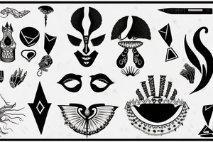 cleopatra tattoo idea