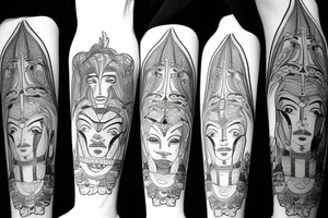 cleopatra tattoo idea