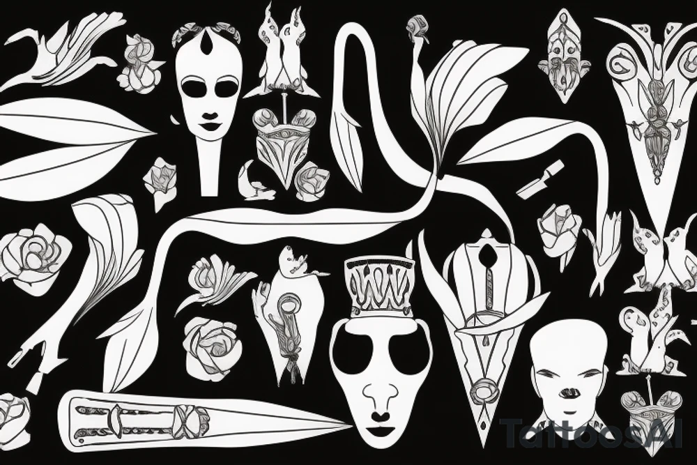 cleopatra tattoo idea