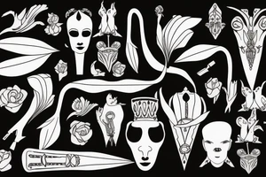 cleopatra tattoo idea