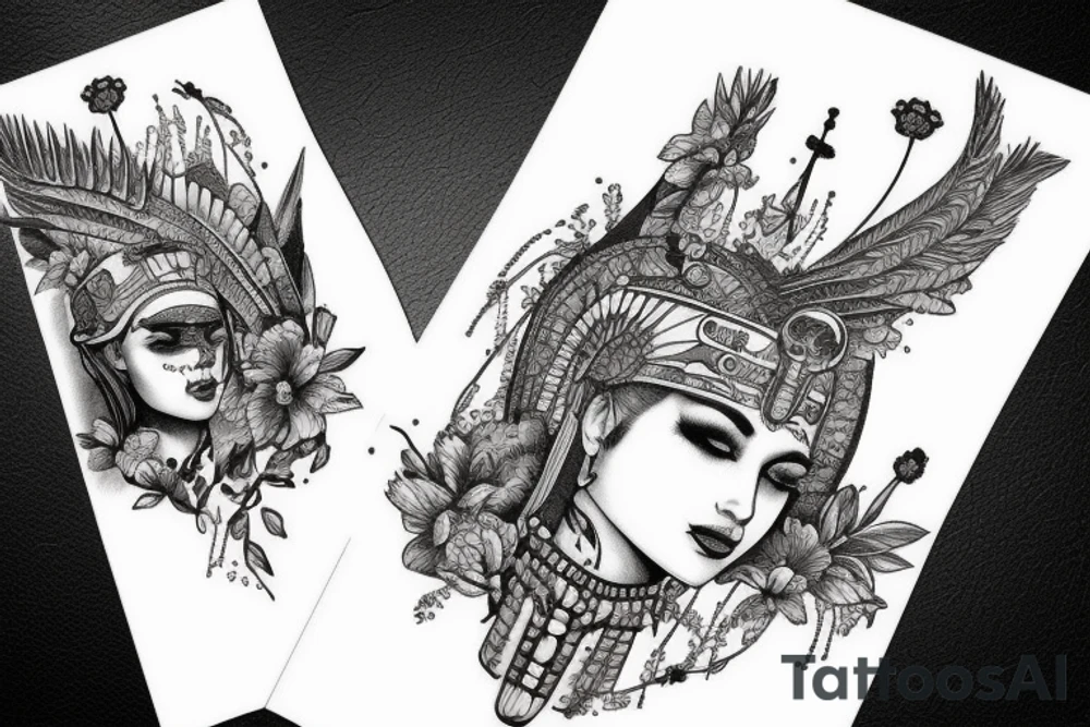 cleopatra tattoo idea