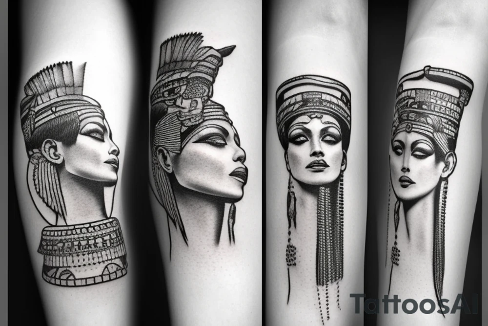 cleopatra tattoo idea
