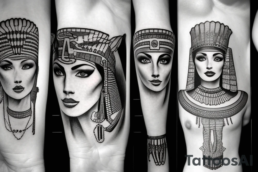 cleopatra tattoo idea