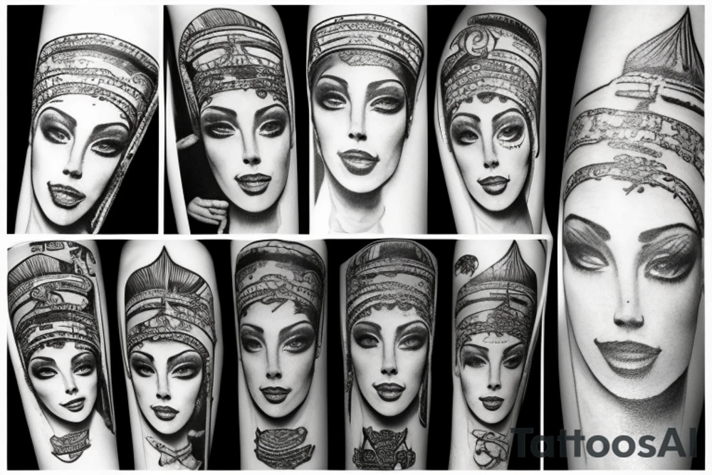 cleopatra tattoo idea