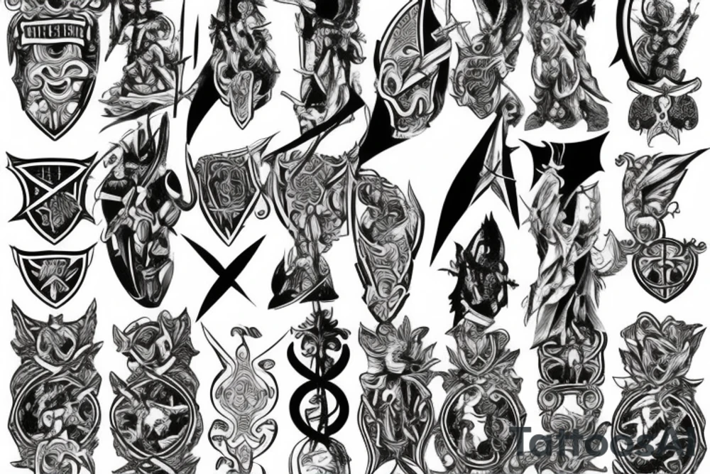 templar tattoo idea